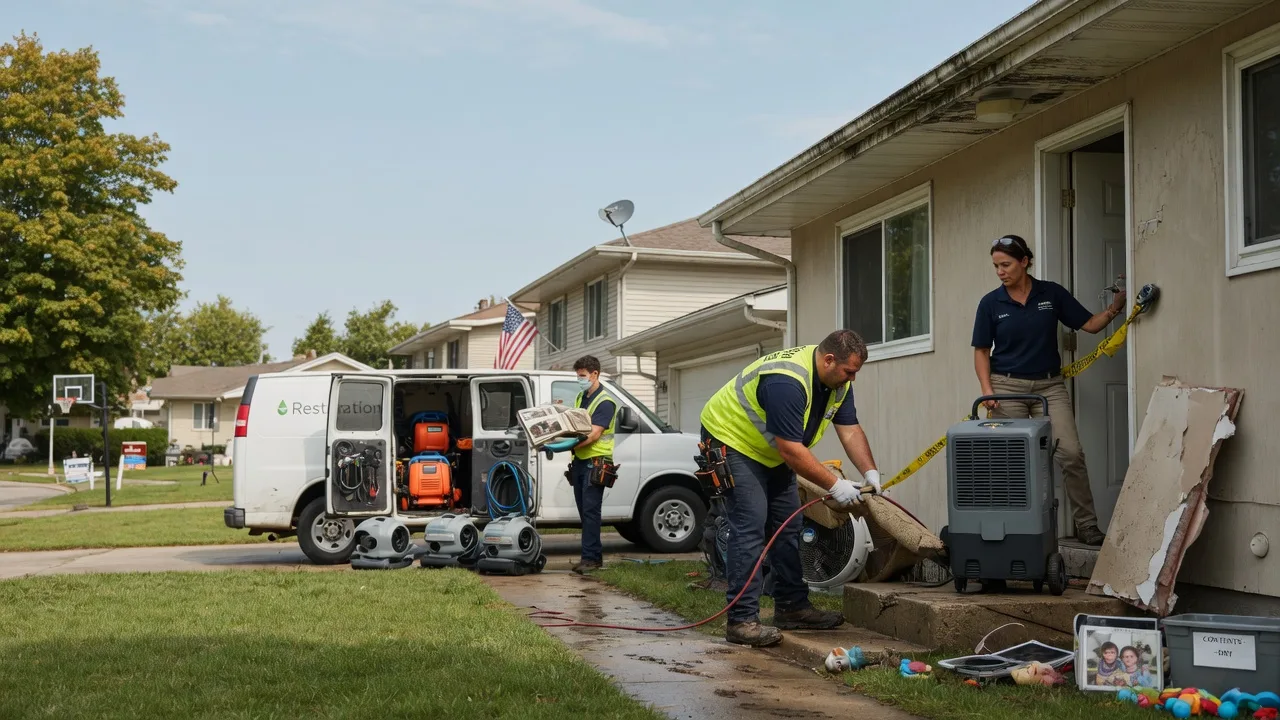 Water Damage Restoration in Purlear, NC near me